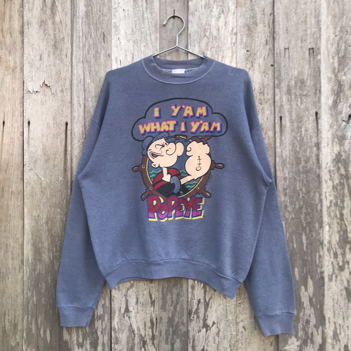 Vintage Vintage Grendale Animated Popeye The Sailorman Sweatshirt Size US L / EU 52-54 / 3 - 1 Thumbnail