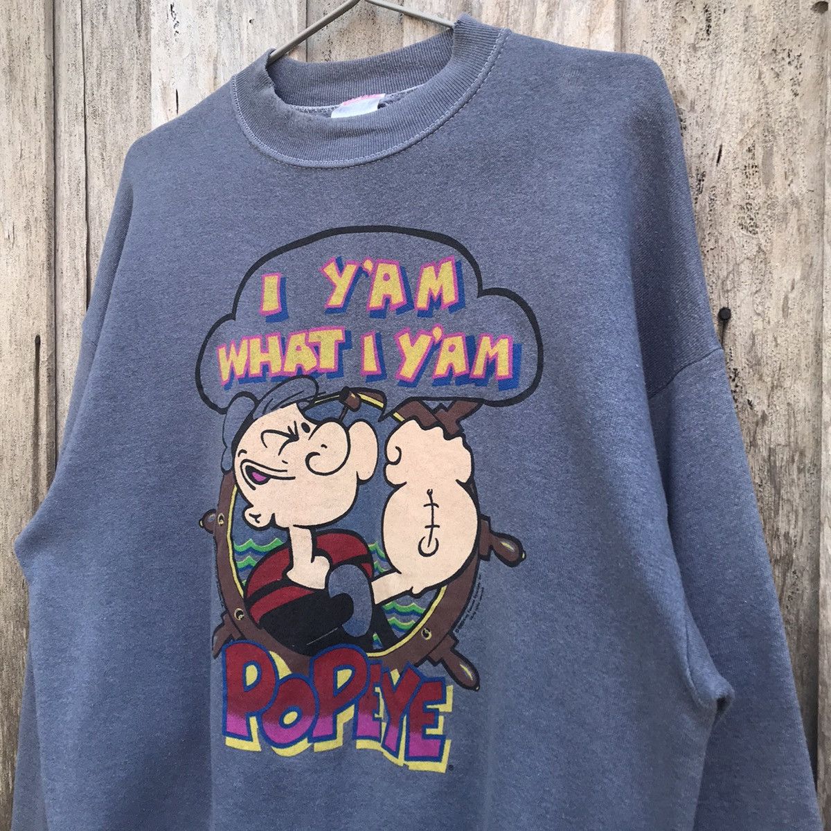 Vintage Vintage Grendale Animated Popeye The Sailorman Sweatshirt Size US L / EU 52-54 / 3 - 3 Thumbnail