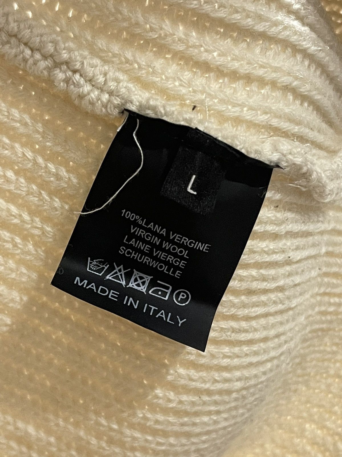 Raf Simons A/W18 Masterpiece Stitch Sweater Size US L / EU 52-54 / 3 - 5 Thumbnail