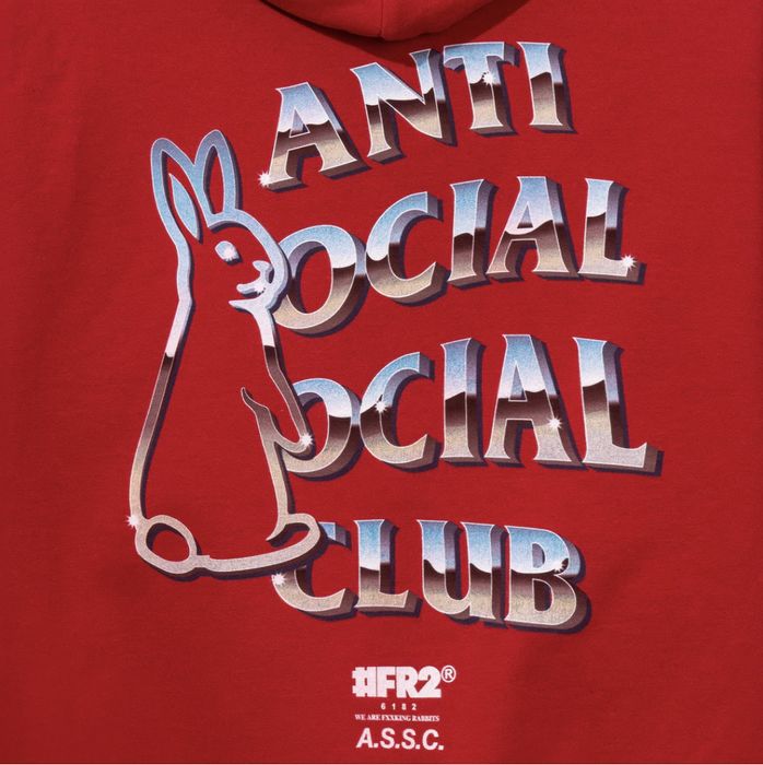 Anti Social Social Club FR2 x ASSC Magnetism Hoodie | Grailed