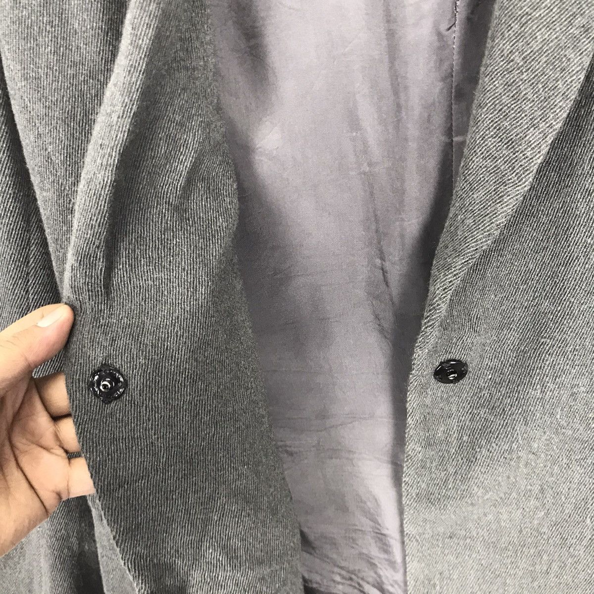 Yohji Yamamoto Yohji Yamamoto Signature Stylish Coat Blazer Size S / US 4 / IT 40 - 7 Thumbnail