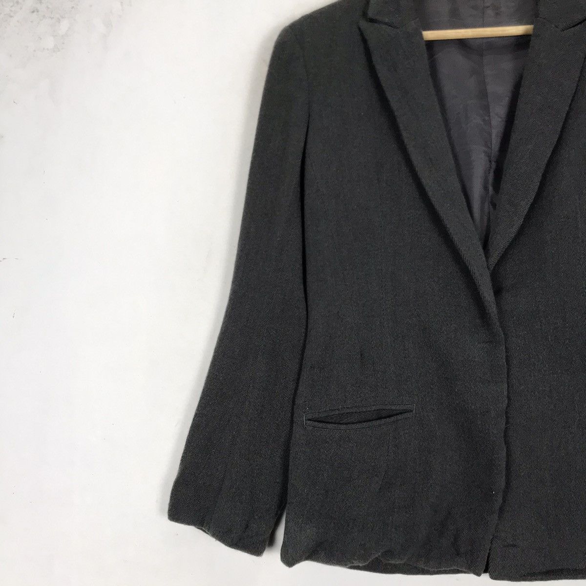 Yohji Yamamoto Yohji Yamamoto Signature Stylish Coat Blazer Size S / US 4 / IT 40 - 5 Thumbnail