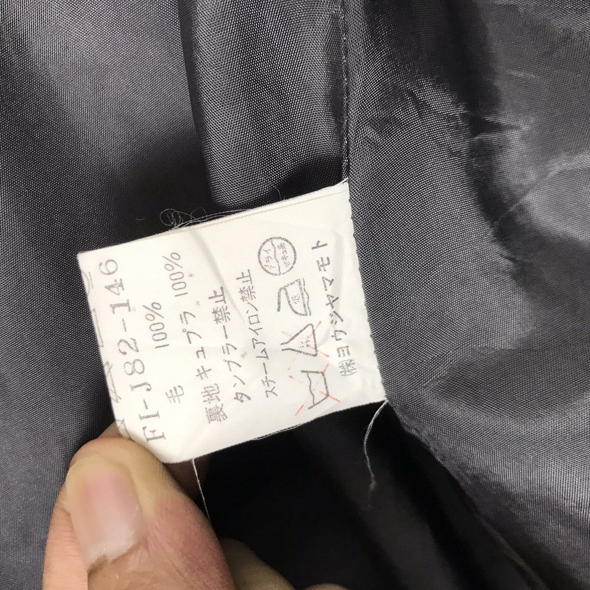 Yohji Yamamoto Yohji Yamamoto Signature Stylish Coat Blazer Size S / US 4 / IT 40 - 13 Thumbnail