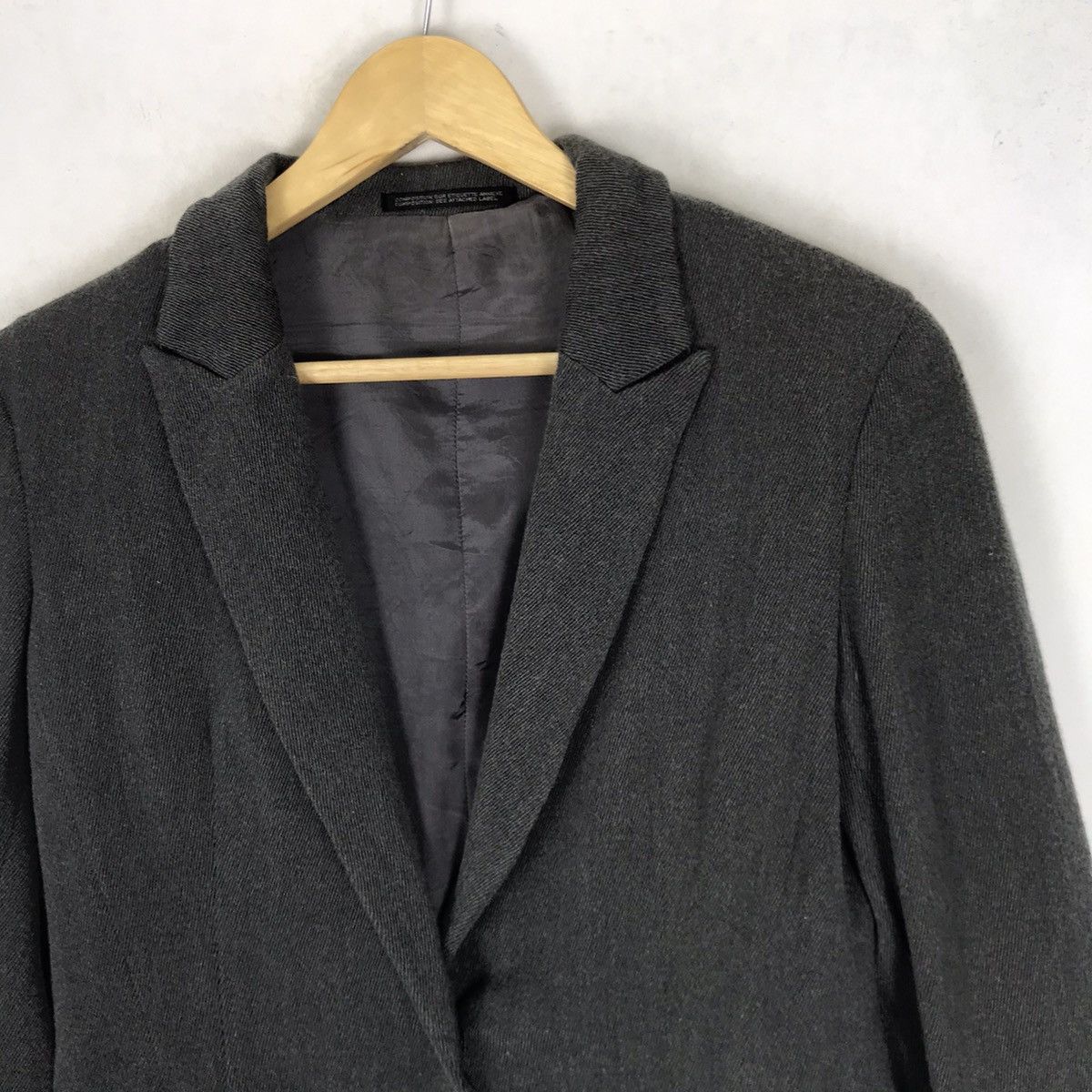 Yohji Yamamoto Yohji Yamamoto Signature Stylish Coat Blazer Size S / US 4 / IT 40 - 9 Thumbnail