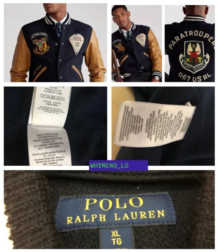 Polo Ralph Lauren Polo Ralph Lauren Paratroopers Baseball Varsity Jacket XL Size US XL / EU 56 / 4 - 6 Thumbnail