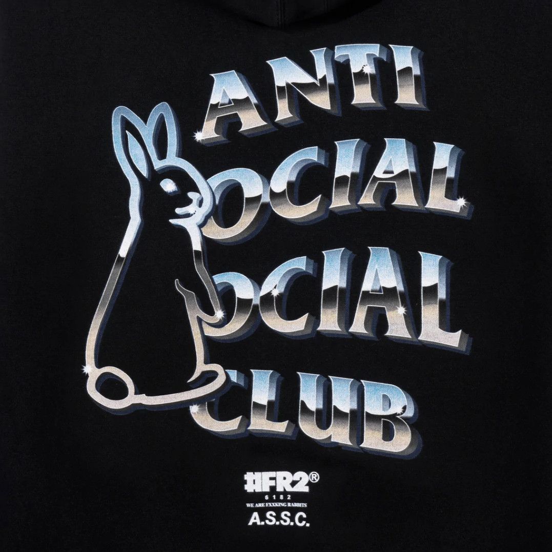 大特価 × Club Social Social Anti FR2 Hoodie Magnetism ASSC x FR2 トップス