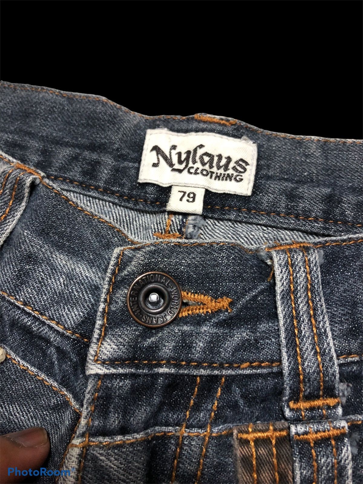 Other DOUBLE WAIST⚡️⚡️NYLAUS CLOTHING DISTRESSED DENIM Size US 29 - 3 Thumbnail