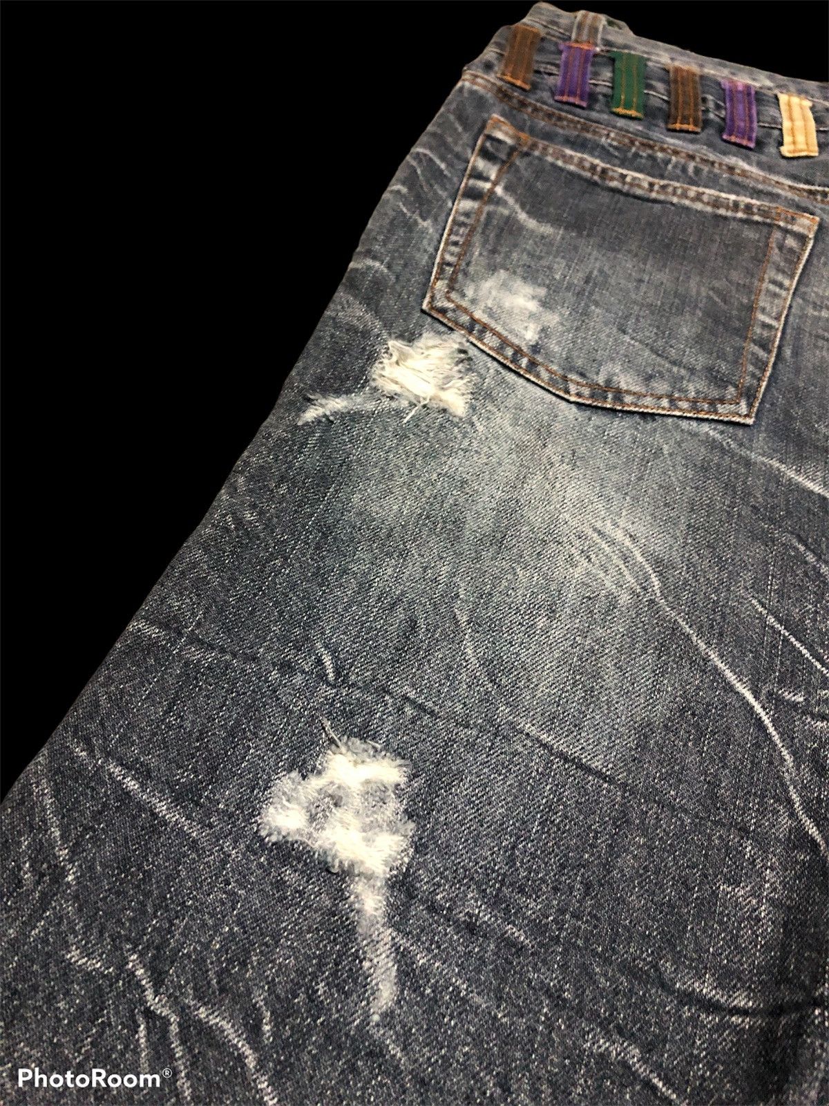 Other DOUBLE WAIST⚡️⚡️NYLAUS CLOTHING DISTRESSED DENIM Size US 29 - 5 Thumbnail