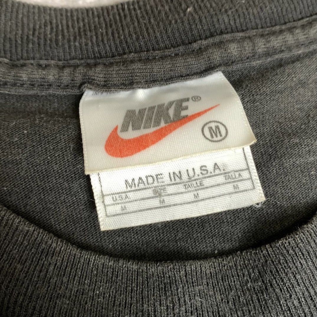 Nike Vintage 90s Nike Shirt Big Swoosh Nike SunFaded Size US M / EU 48-50 / 2 - 6 Thumbnail