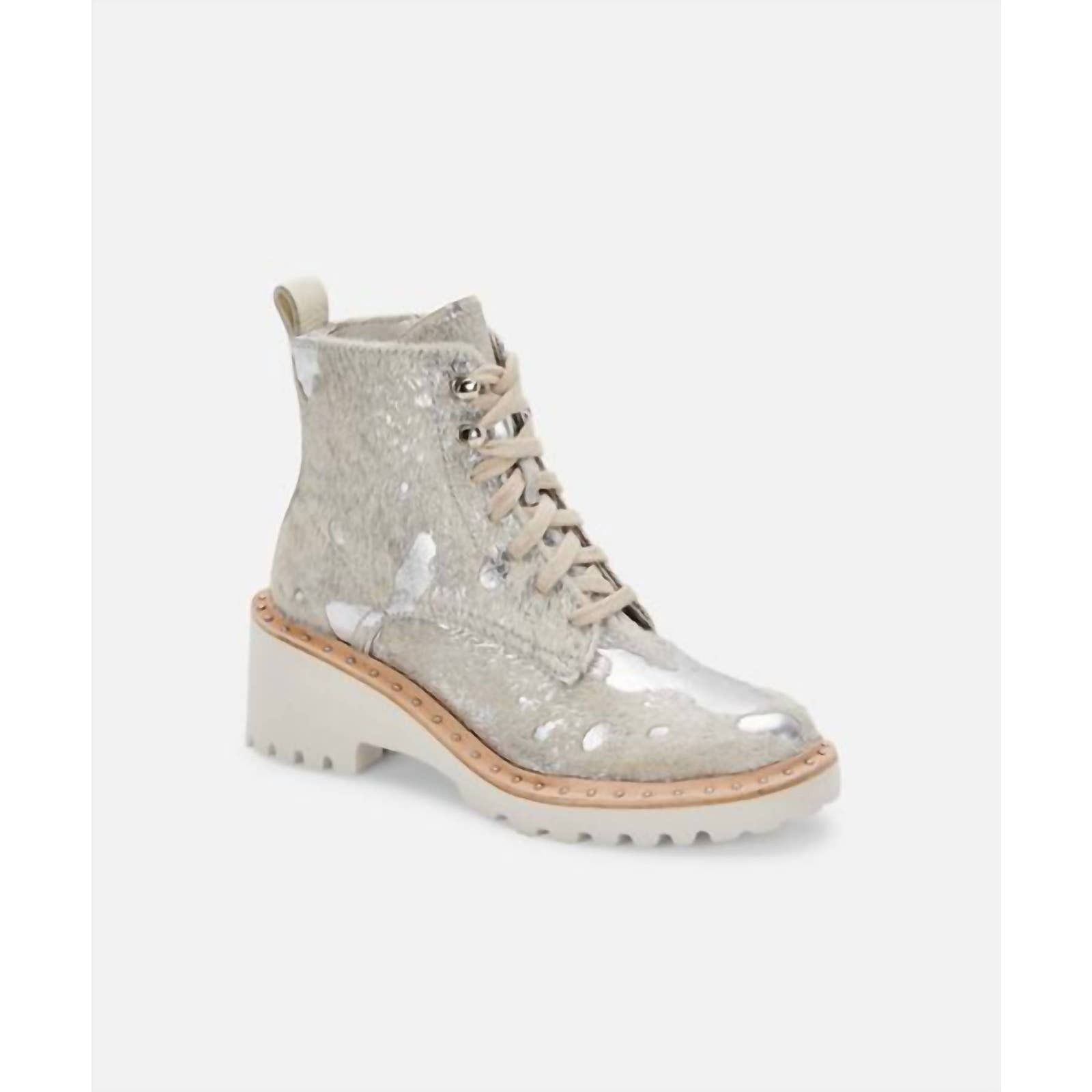 dolce vita calf hair booties