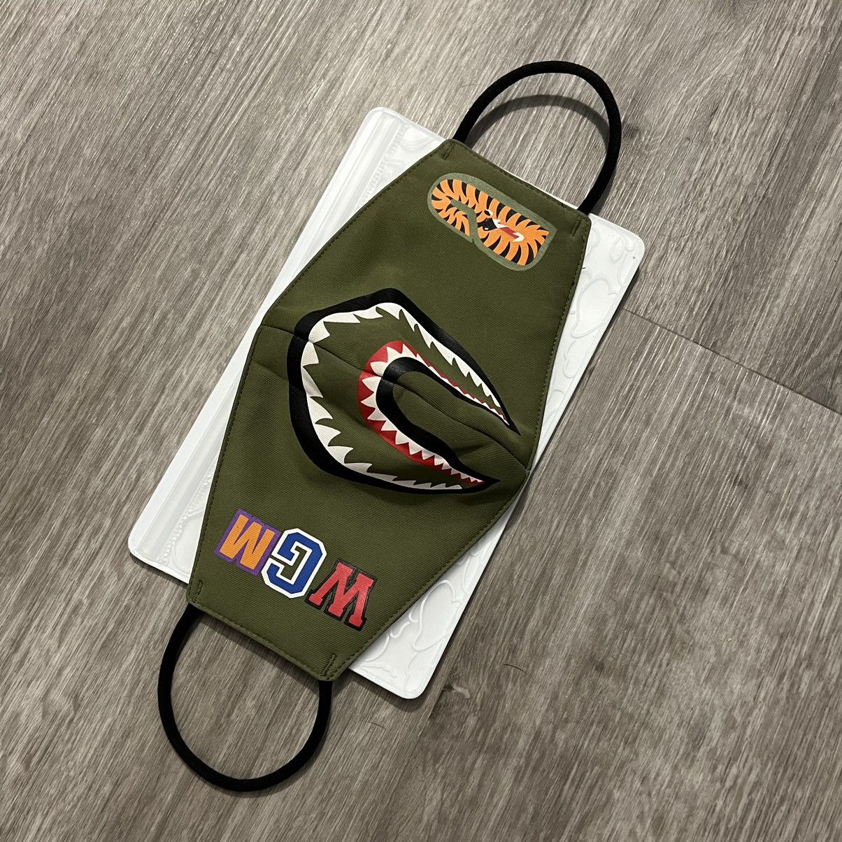 Bape Bape Shark Face Face Mask Size ONE SIZE - 2 Thumbnail