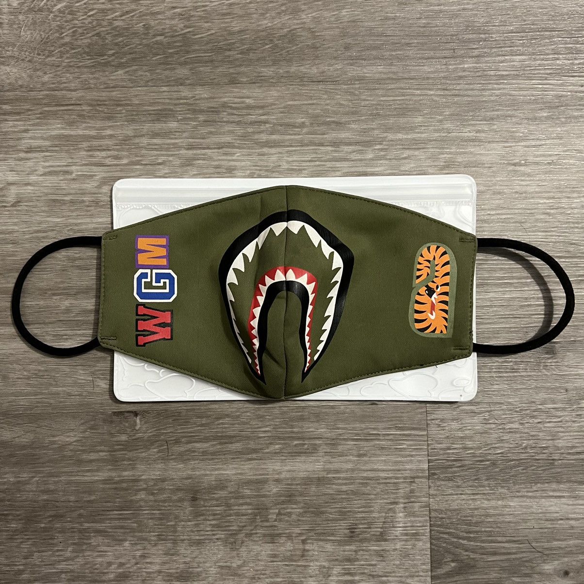 Bape Bape Shark Face Face Mask Size ONE SIZE - 3 Thumbnail