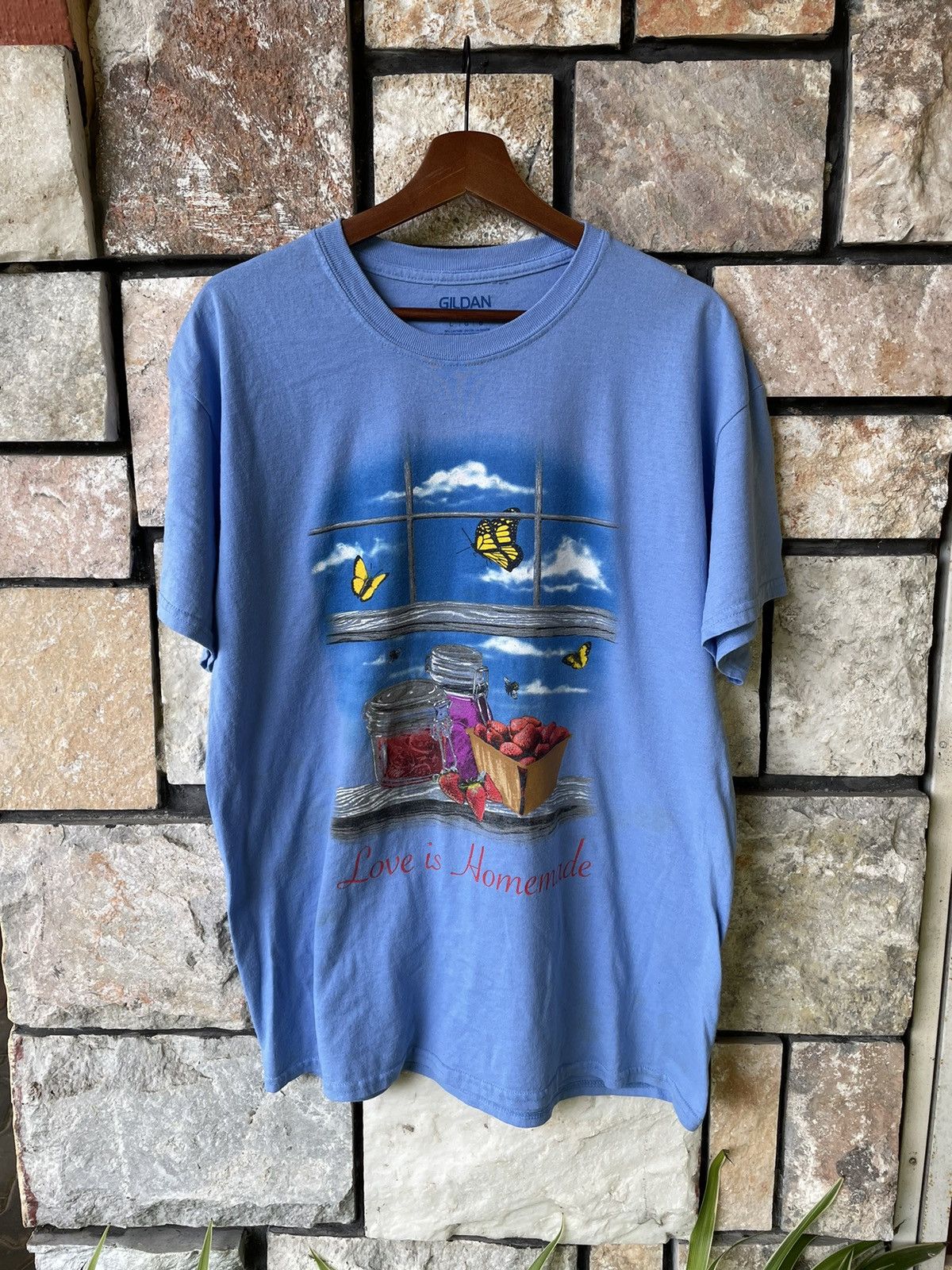 Gildan Vintage “Love Is Homemade” Art Tee x Gildan x Arts & Science Size US L / EU 52-54 / 3 - 1 Thumbnail