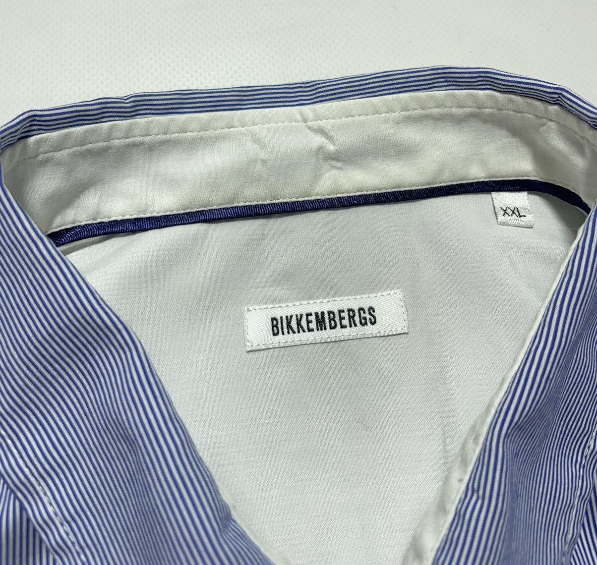 Dirk Bikkembergs Dirk Bikkembergs Stripped Shirt Size US XXL / EU 58 / 5 - 7 Thumbnail