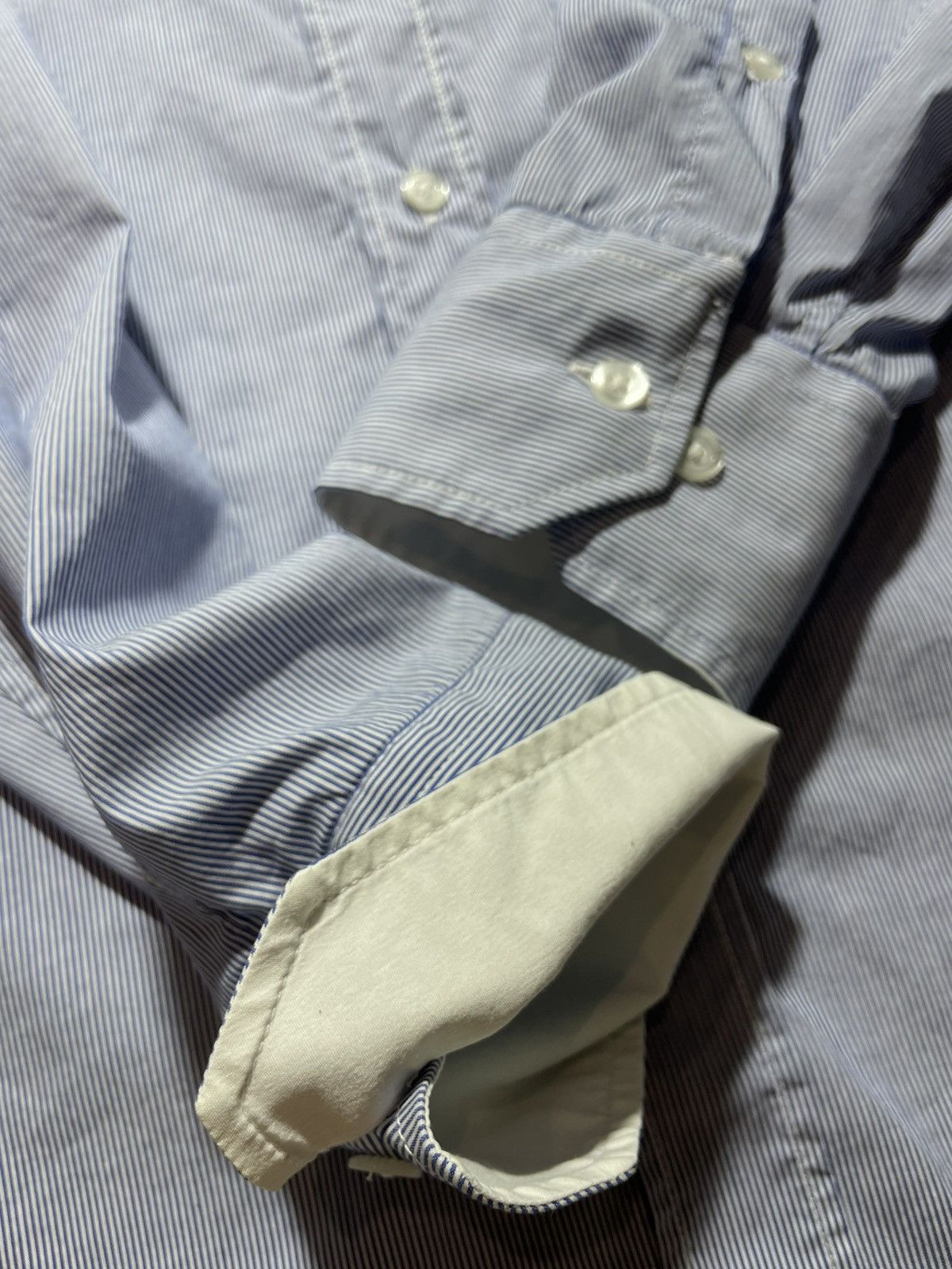 Dirk Bikkembergs Dirk Bikkembergs Stripped Shirt Size US XXL / EU 58 / 5 - 5 Thumbnail