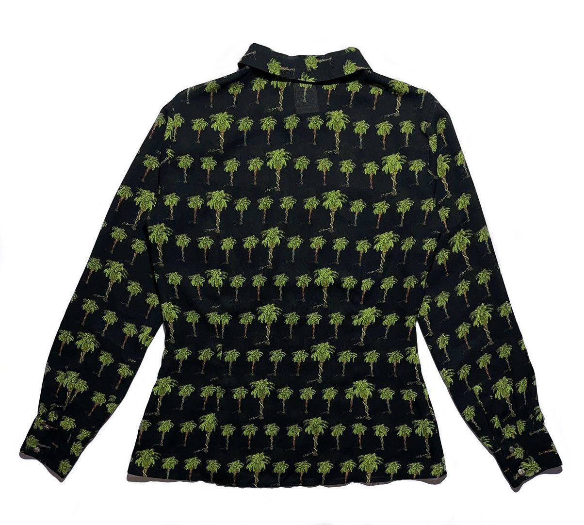 Versace Versace Women’s Palm Tree Shirt Vintage Size M / US 6-8 / IT 42-44 - 2 Thumbnail