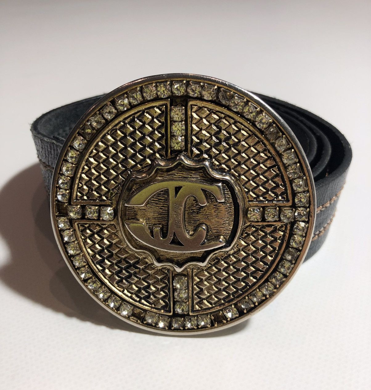 Just Cavalli Just Cavalli Leather Belt Size ONE SIZE - 2 Thumbnail