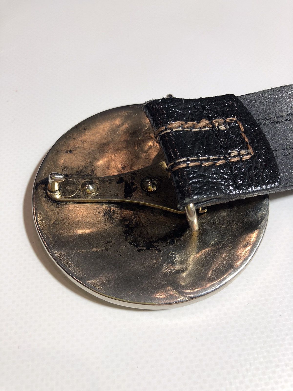 Just Cavalli Just Cavalli Leather Belt Size ONE SIZE - 7 Thumbnail
