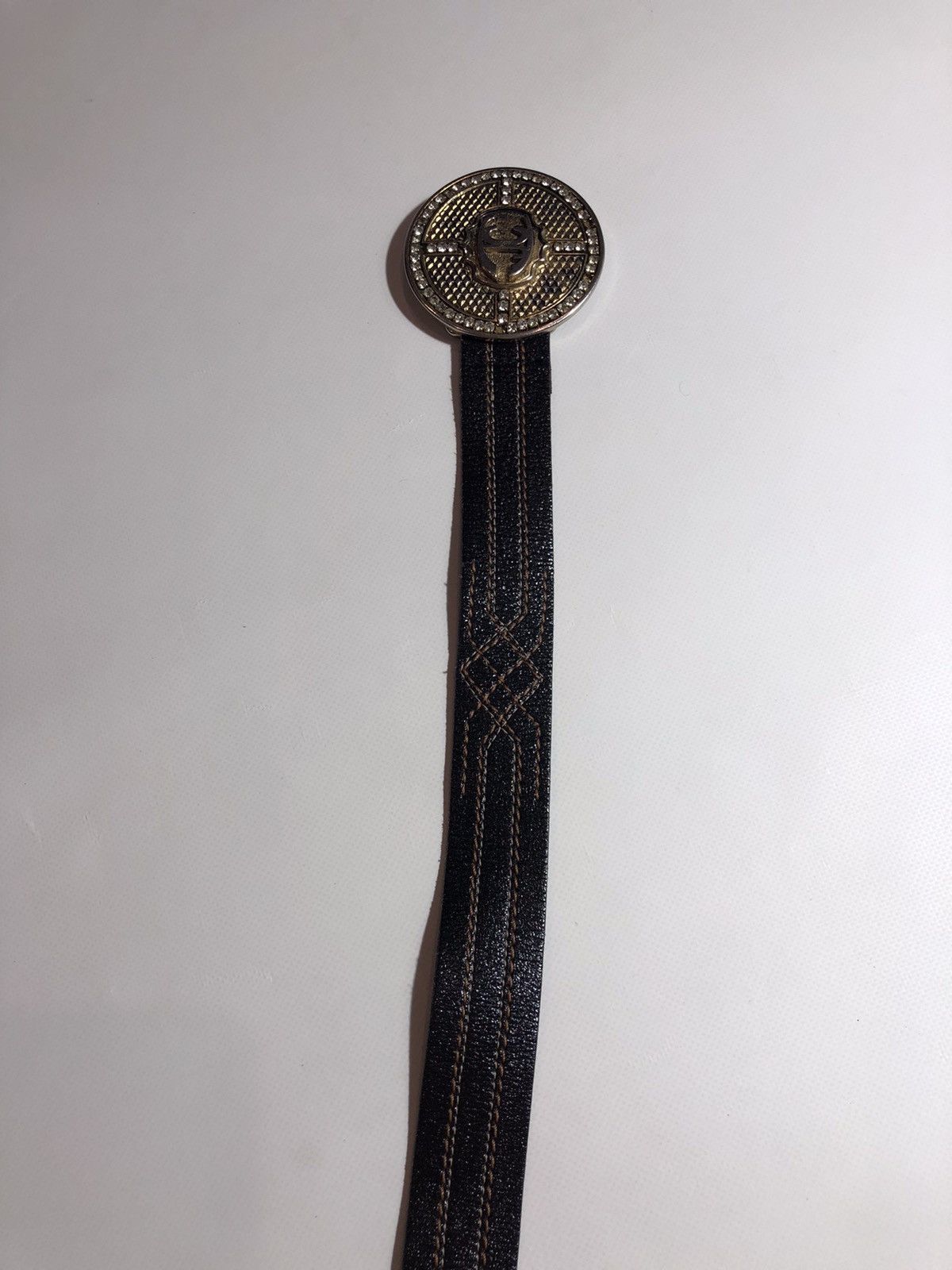 Just Cavalli Just Cavalli Leather Belt Size ONE SIZE - 9 Thumbnail