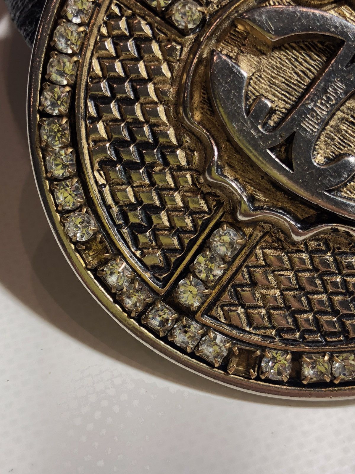 Just Cavalli Just Cavalli Leather Belt Size ONE SIZE - 4 Thumbnail