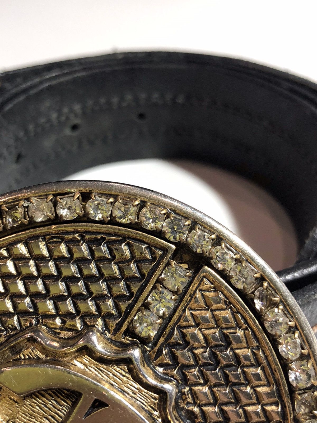 Just Cavalli Just Cavalli Leather Belt Size ONE SIZE - 6 Thumbnail