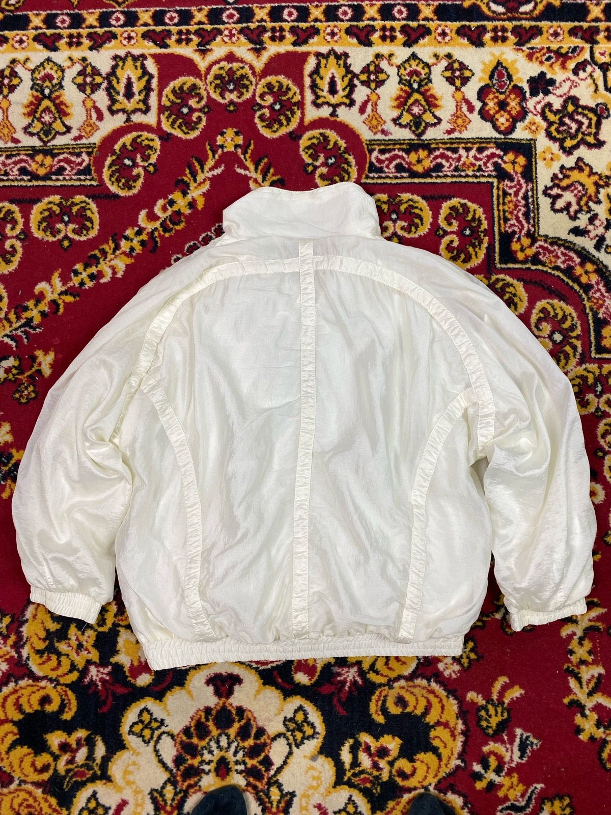 Vintage Vintage Ellesse Made in Italy Parachute Shiny Jacket Zip Top Size US M / EU 48-50 / 2 - 3 Thumbnail