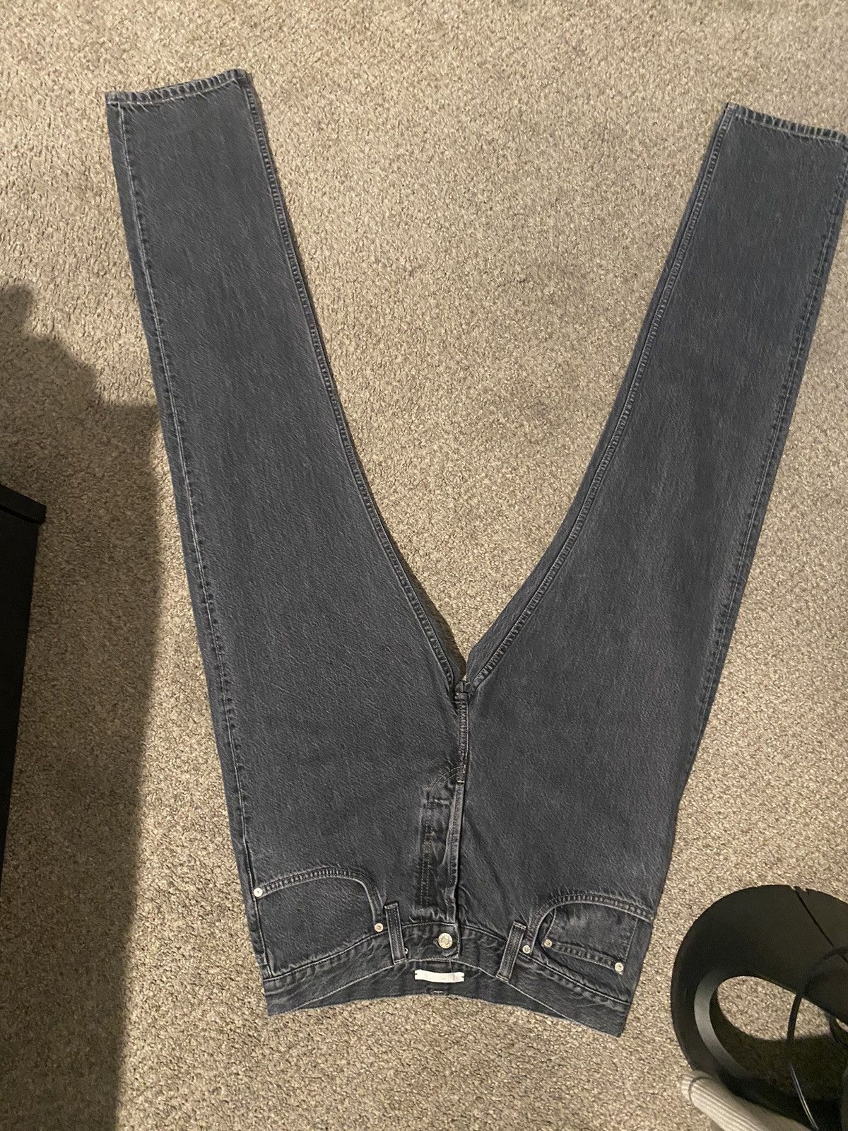Helmut Lang Helmut Lang Black Denim Size US 34 / EU 50 - 2 Thumbnail