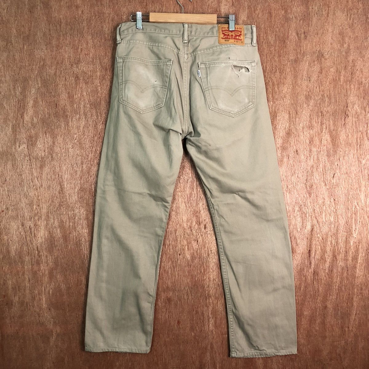 Levi's DLL Levi's Strauss Distressed Cargo pants #c197 Size US 32 / EU 48 - 5 Thumbnail