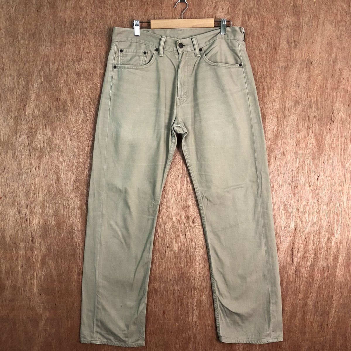 image of Distressed Denim x Levis Levi's Strauss Distressed Pants C197 in Cream, Men's (Size 32)