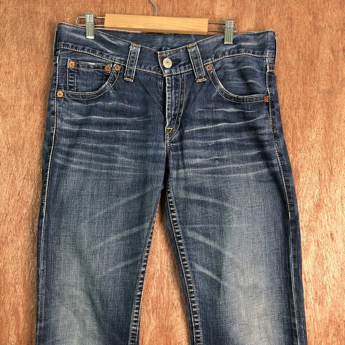Levi's DLL Levi's Strauss Denim Jeans vintage Pants #c190 Size US 31 - 2 Thumbnail