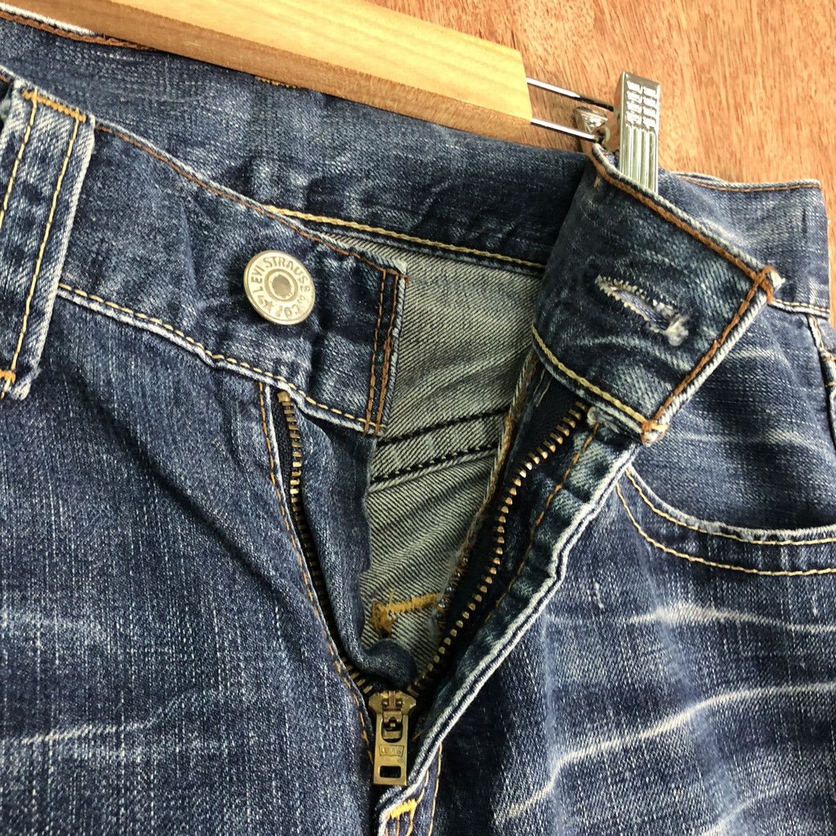 Levi's DLL Levi's Strauss Denim Jeans vintage Pants #c190 Size US 31 - 5 Thumbnail