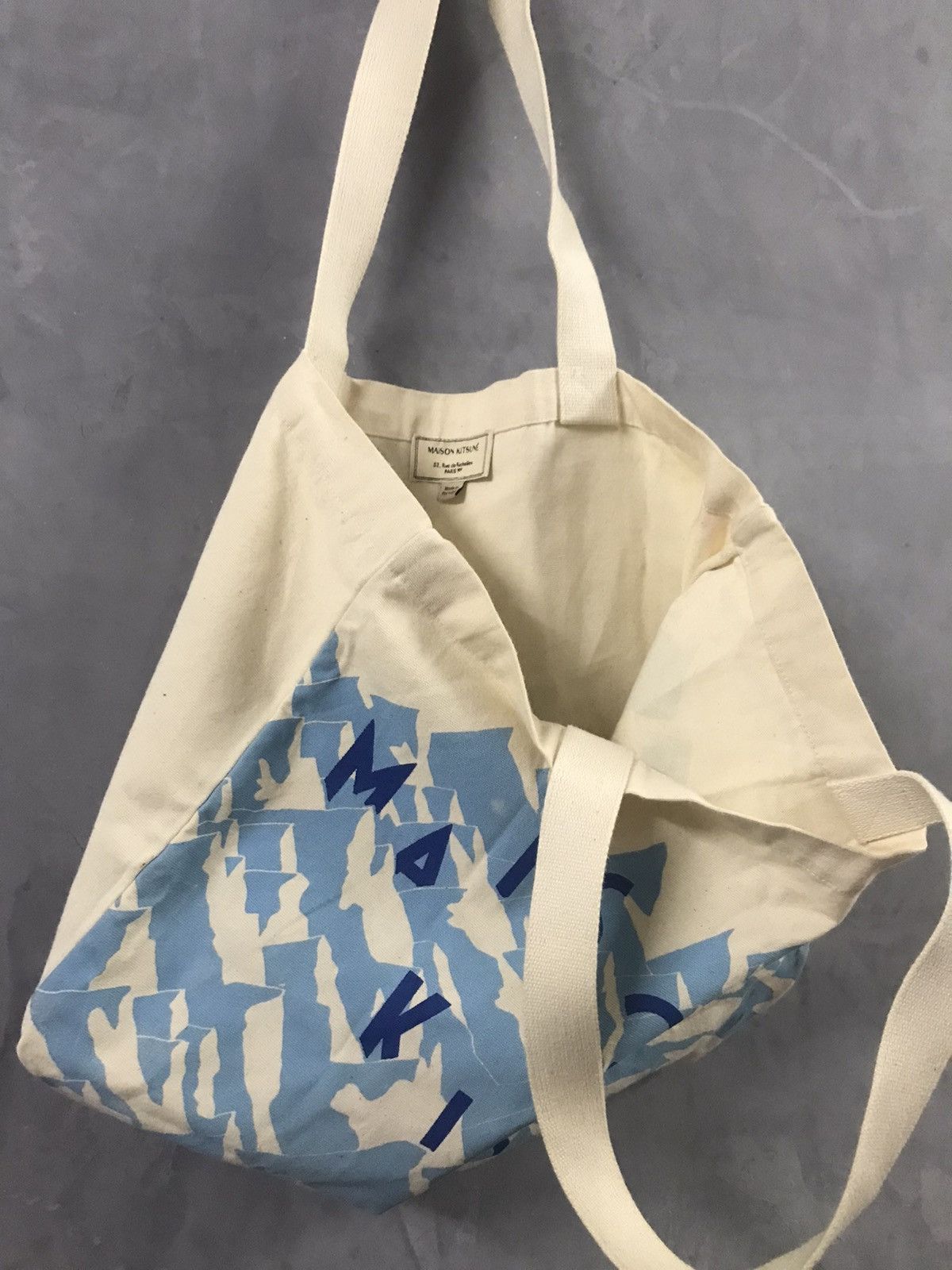 Maison Kitsune MAISON KITSUNE “ Cotton Tote Bag Size ONE SIZE - 2 Thumbnail