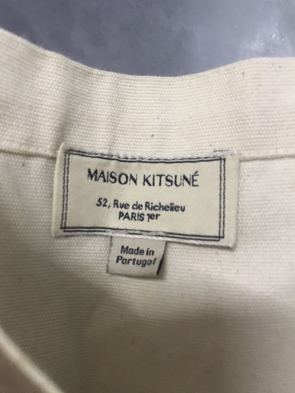 Maison Kitsune MAISON KITSUNE “ Cotton Tote Bag Size ONE SIZE - 5 Thumbnail