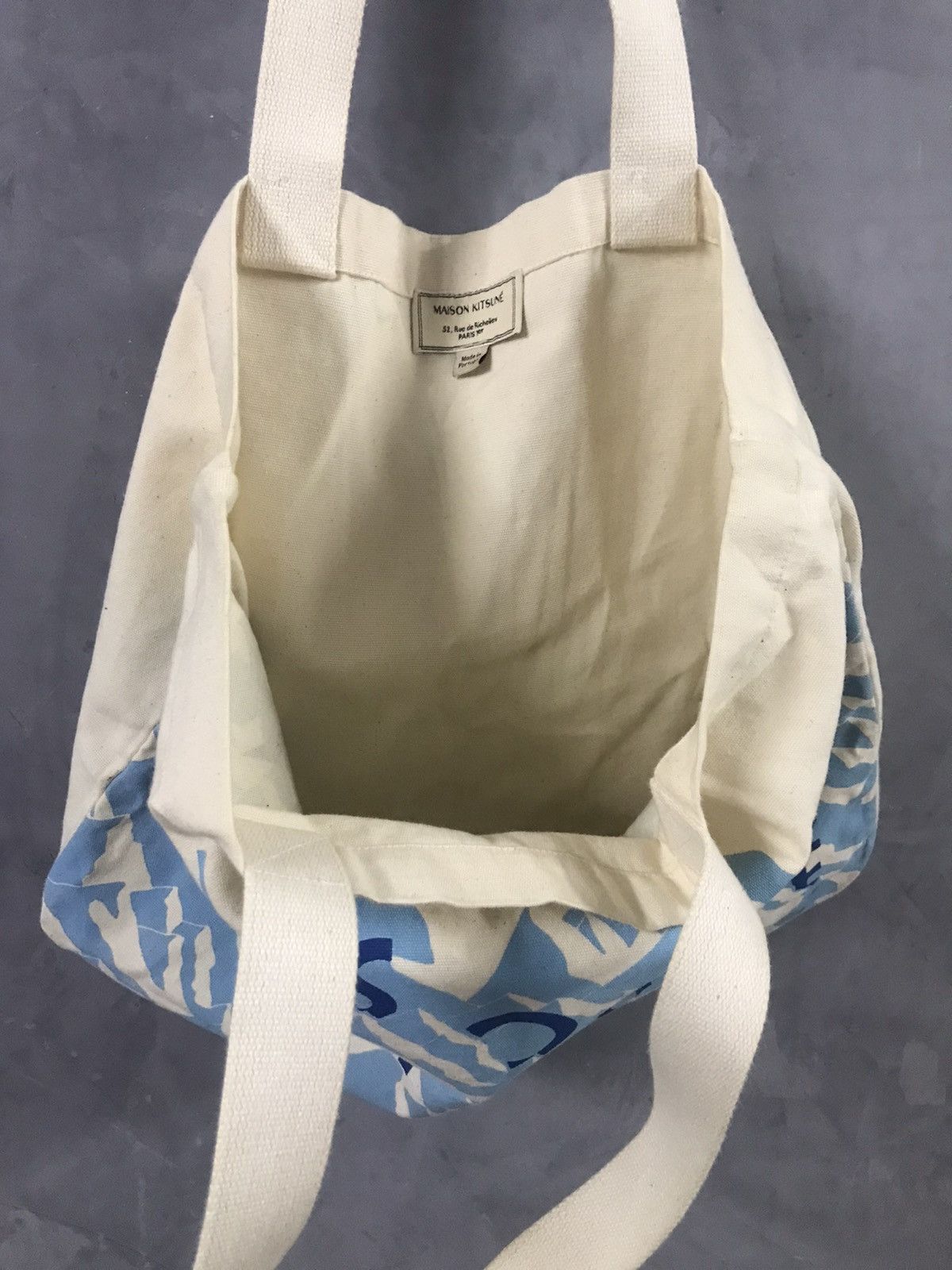 Maison Kitsune MAISON KITSUNE “ Cotton Tote Bag Size ONE SIZE - 3 Thumbnail