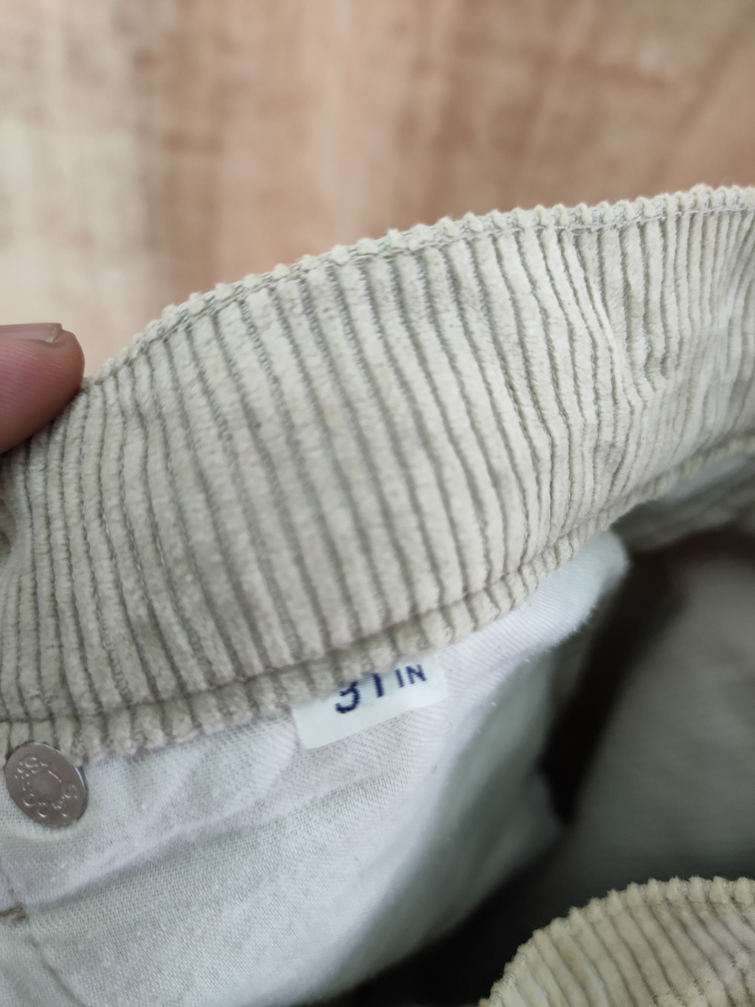 Levi's DLL Levis vintage corduroy streetwear cargo pants #46-260 Size US 30 / EU 46 - 15 Thumbnail