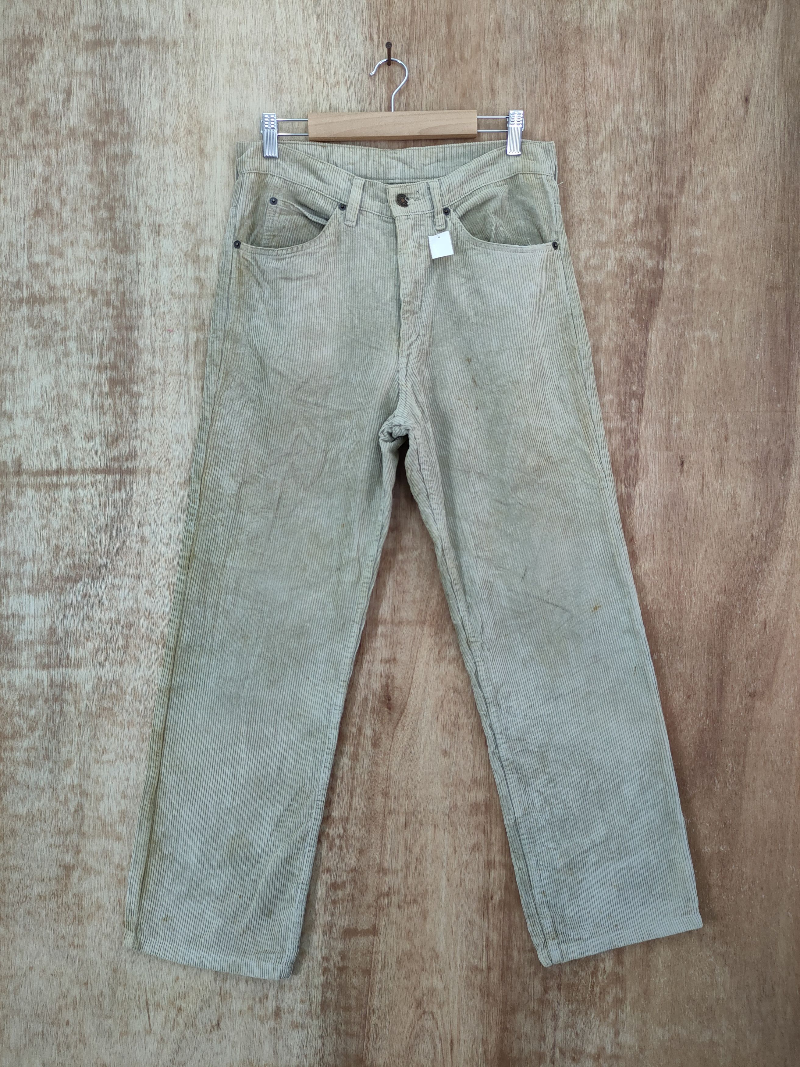 Levi's DLL Levis vintage corduroy streetwear cargo pants #46-260 Size US 30 / EU 46 - 1 Thumbnail