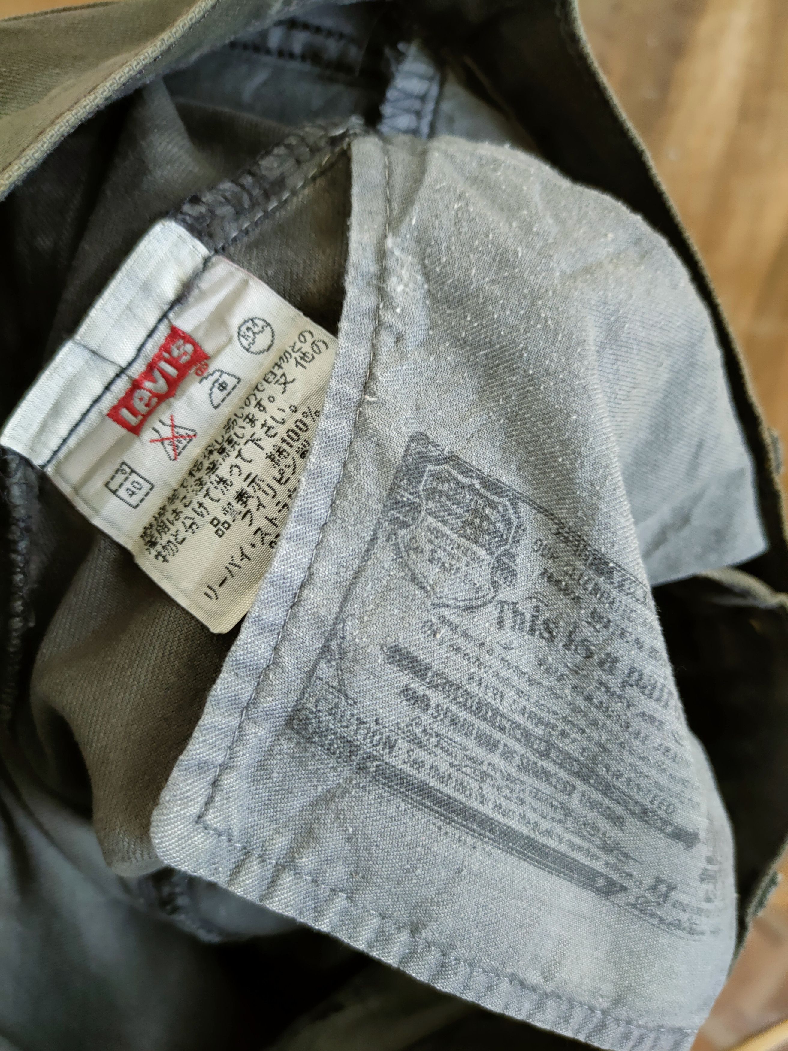 Levi's 501 Levis vintage distressed denim pants #46-723 Size US 30 / EU 46 - 12 Thumbnail