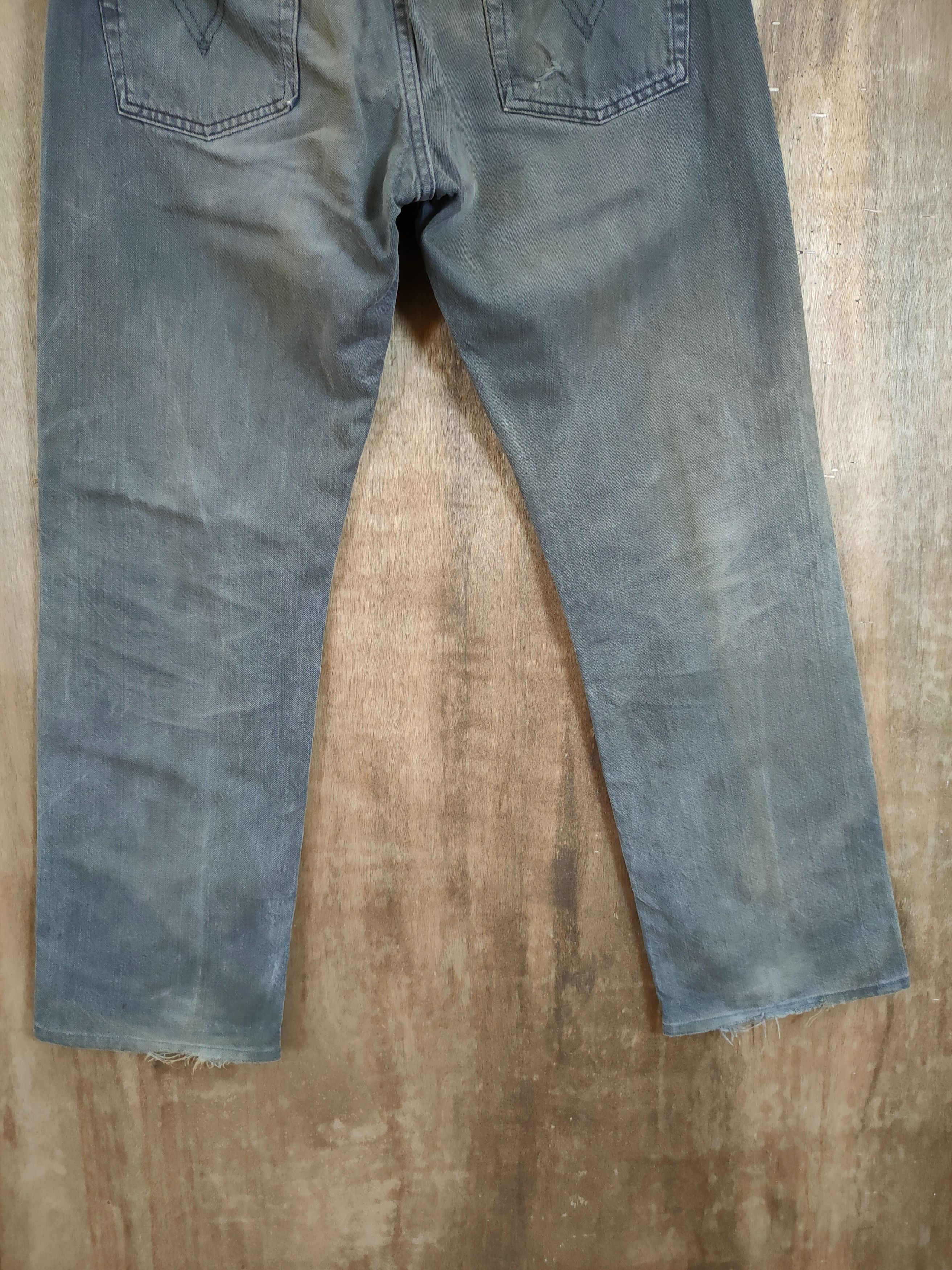 Levi's 501 Levis vintage distressed denim pants #46-723 Size US 30 / EU 46 - 9 Thumbnail