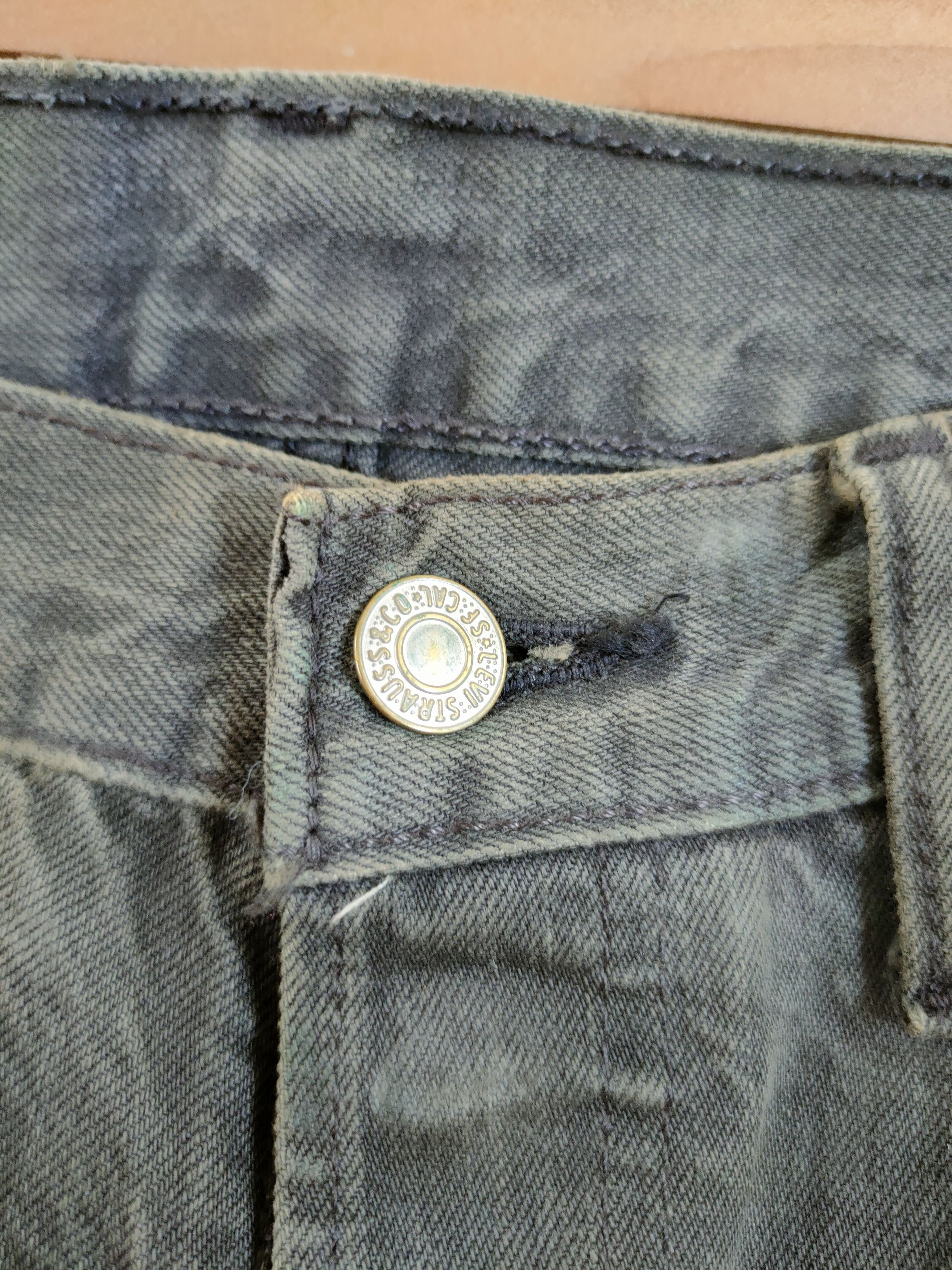 Levi's 501 Levis vintage distressed denim pants #46-723 Size US 30 / EU 46 - 7 Thumbnail