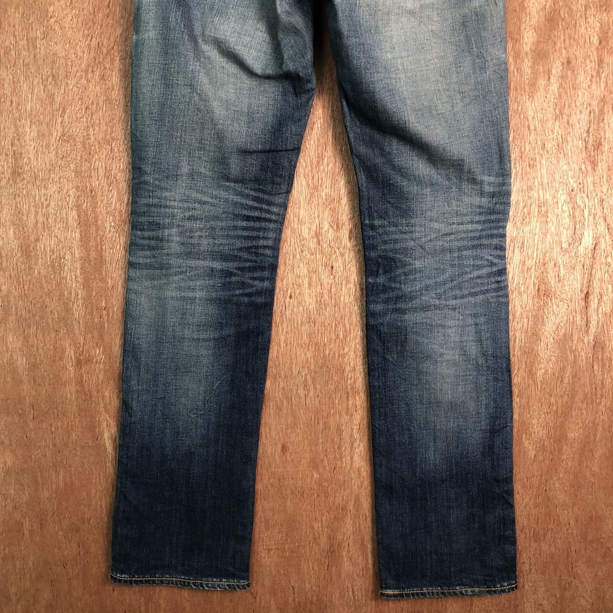 Levi's DLL 551 Levi's Strauss Distressed Blue Denim Jeans #c191 Size US 31 - 10 Thumbnail
