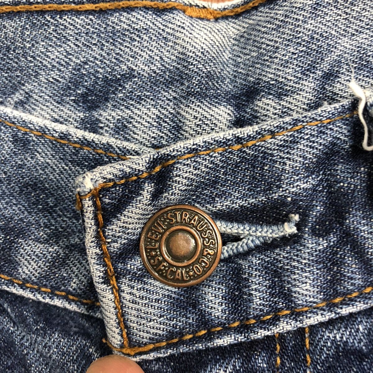 Levi's DLL 503 Levi's Strauss Blue Denim Jeans Pants #c611 Size US 30 / EU 46 - 8 Thumbnail