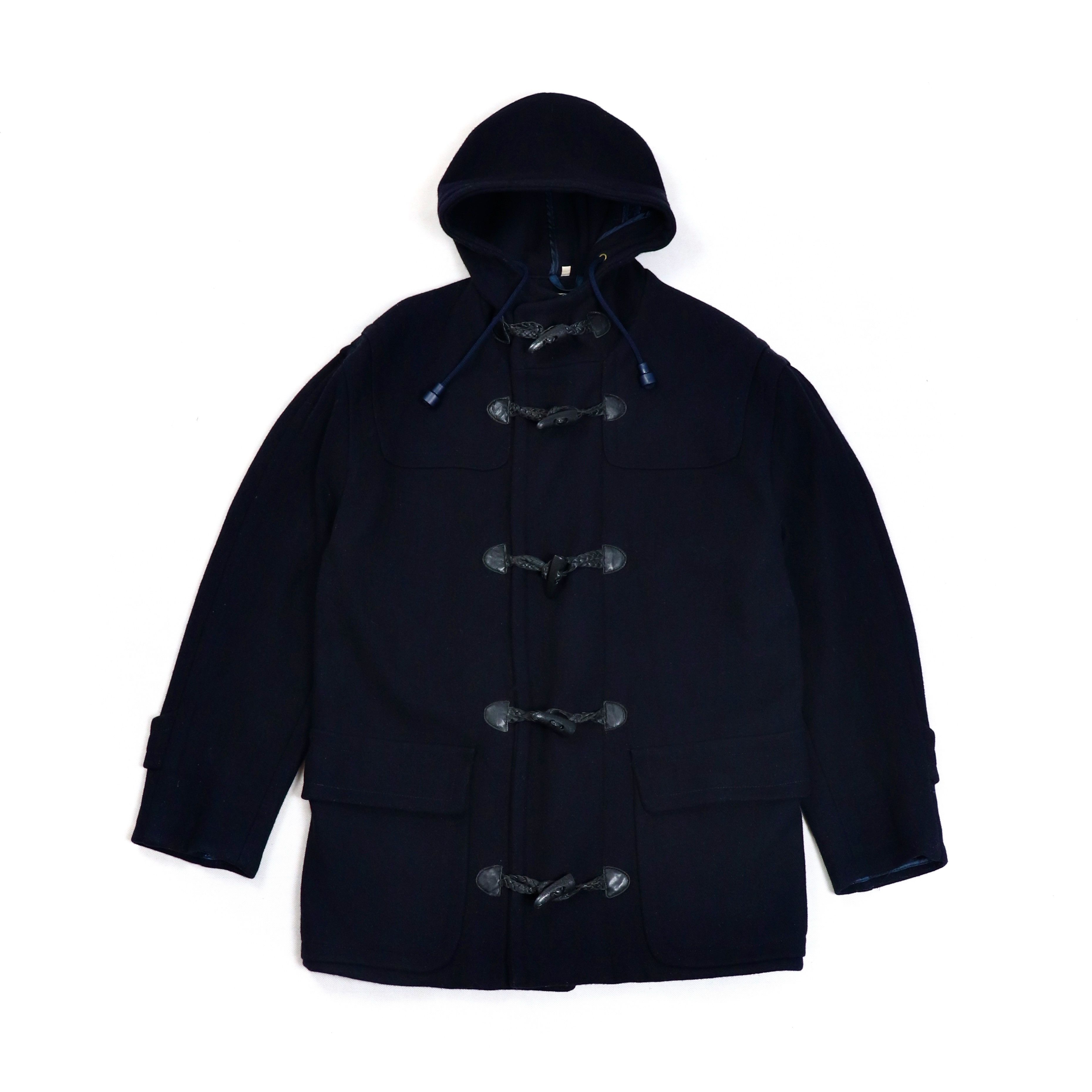 Moschino 90s Heavy Wool Duffle Coat Size L / US 10 / IT 46 - 1 Thumbnail