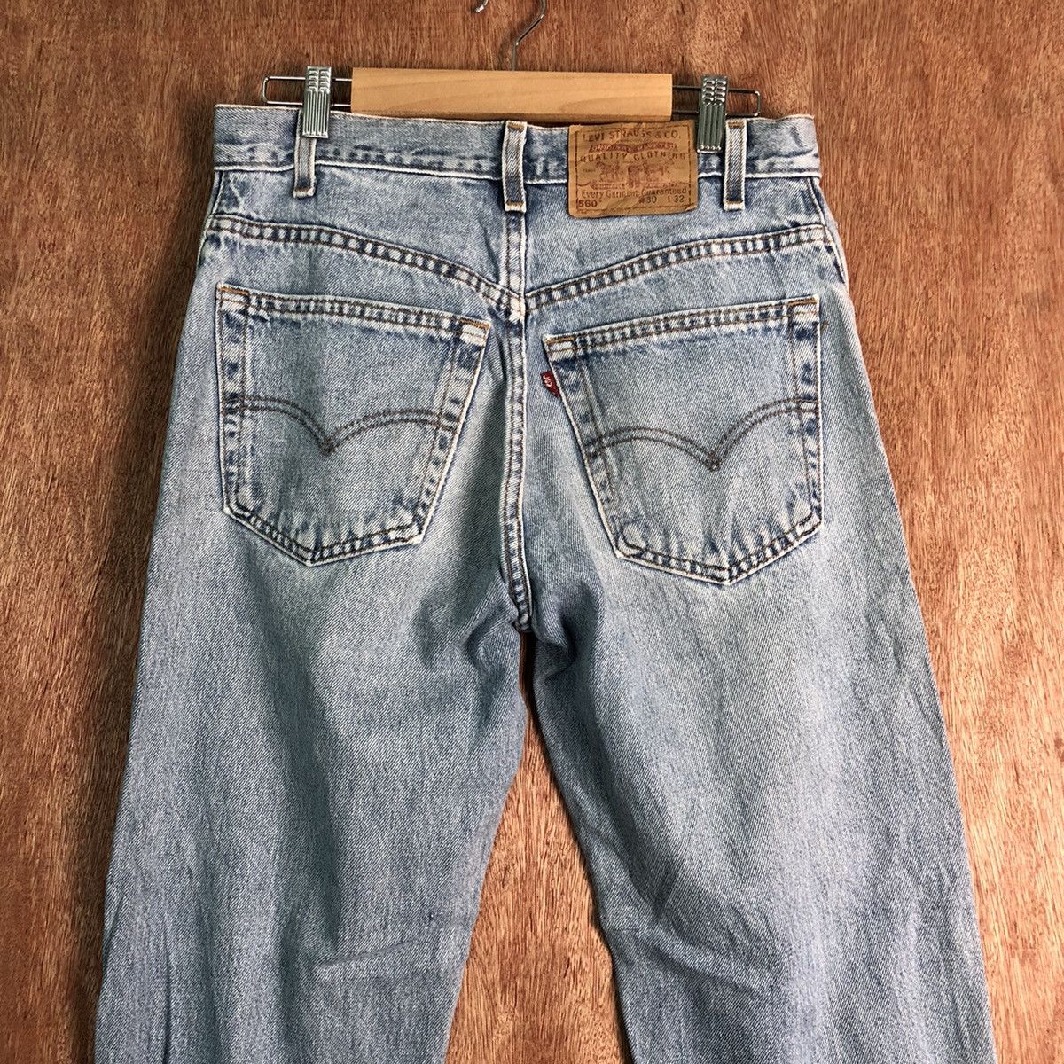 Levi's DLL Levi's Vintage distressed thrased Denim Pants #c142 Size US 30 / EU 46 - 10 Thumbnail