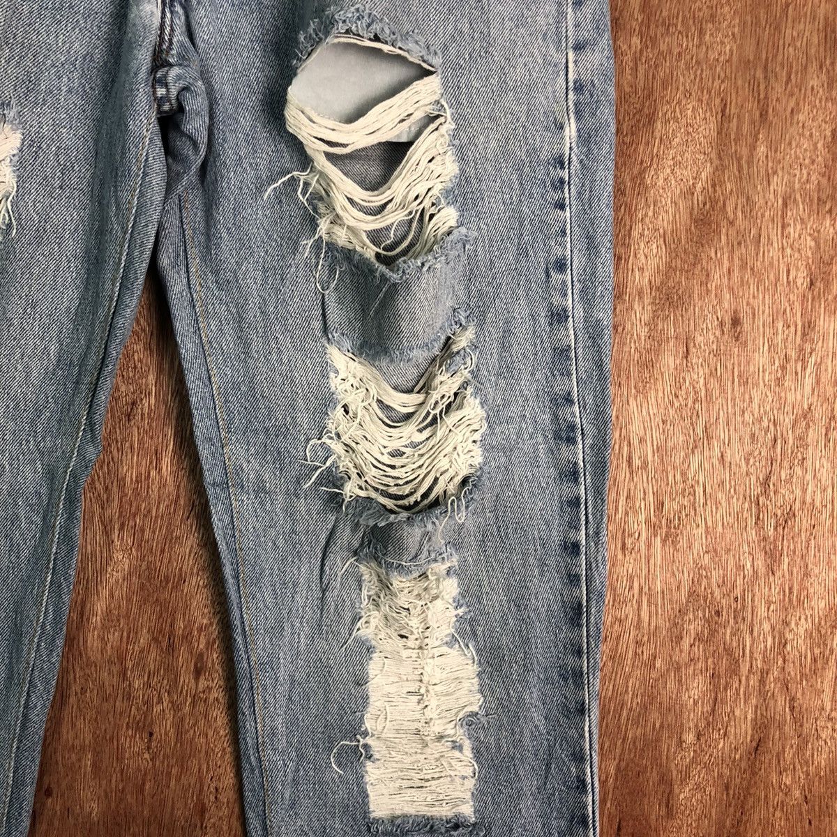Levi's DLL Levi's Vintage distressed thrased Denim Pants #c142 Size US 30 / EU 46 - 5 Thumbnail