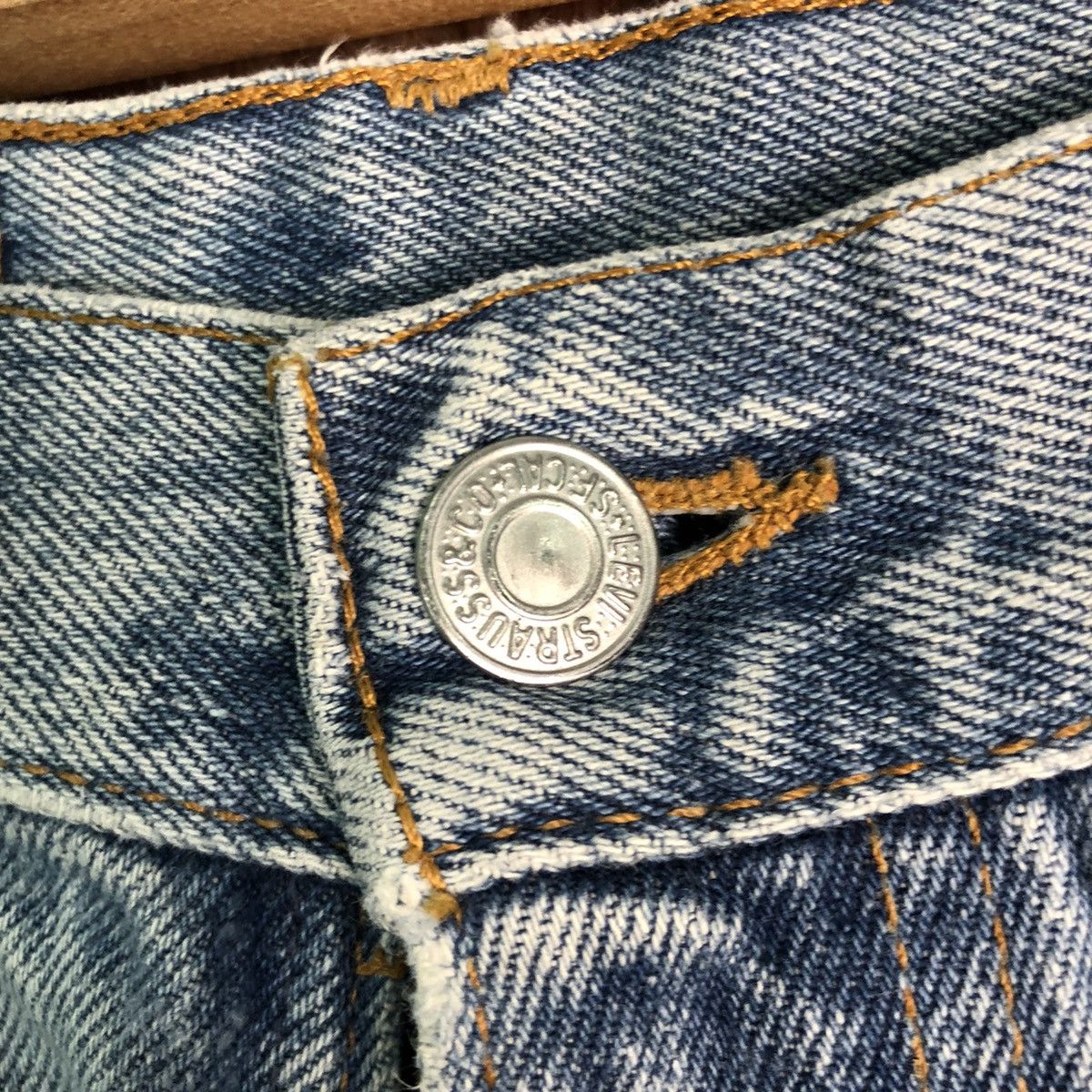 Levi's DLL Levi's Vintage distressed thrased Denim Pants #c142 Size US 30 / EU 46 - 7 Thumbnail