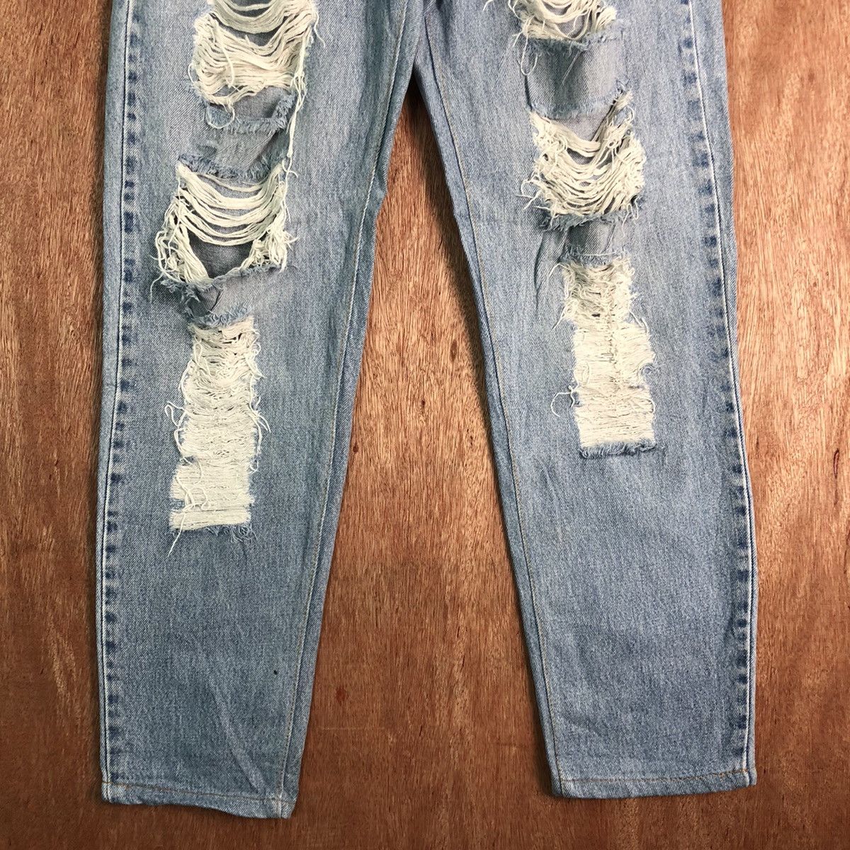 Levi's DLL Levi's Vintage distressed thrased Denim Pants #c142 Size US 30 / EU 46 - 3 Thumbnail