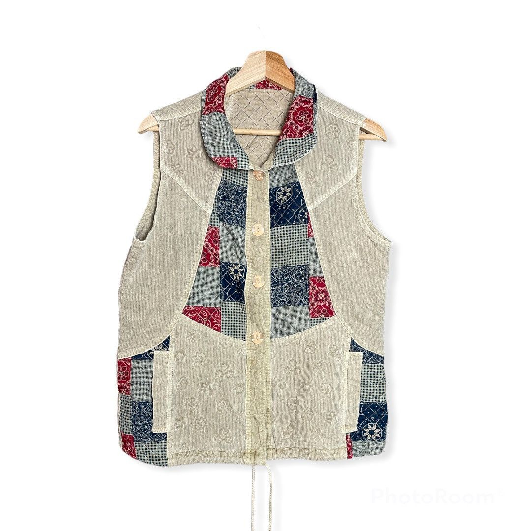 Custom patchwork Vests