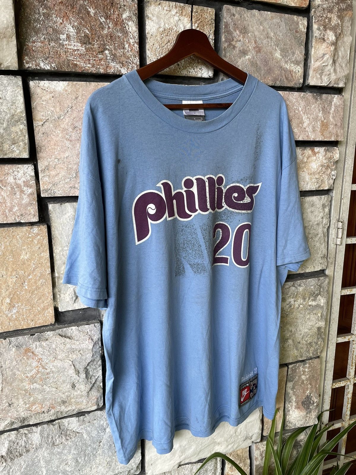 MLB Vintage Phillies 20 Mike Schmidt MLB Baseball Tee x Nike Size US XXL / EU 58 / 5 - 3 Thumbnail