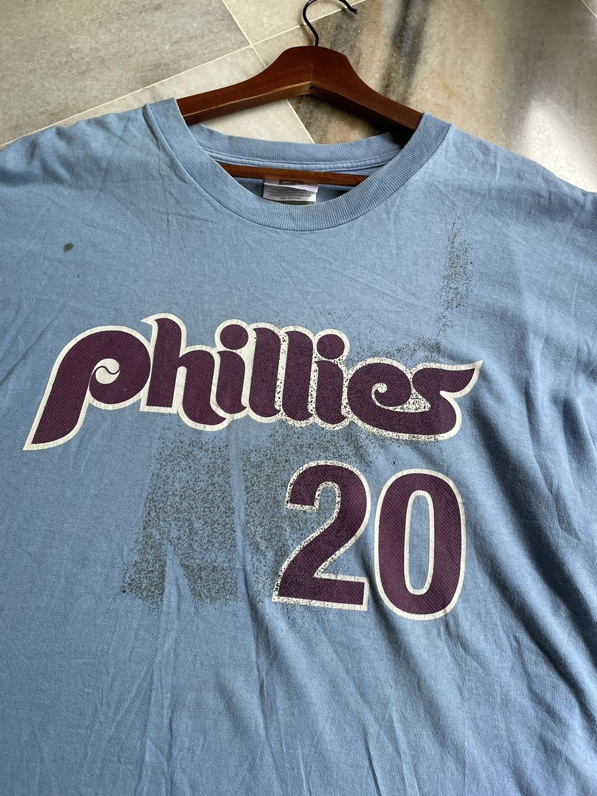 MLB Vintage Phillies 20 Mike Schmidt MLB Baseball Tee x Nike Size US XXL / EU 58 / 5 - 9 Thumbnail