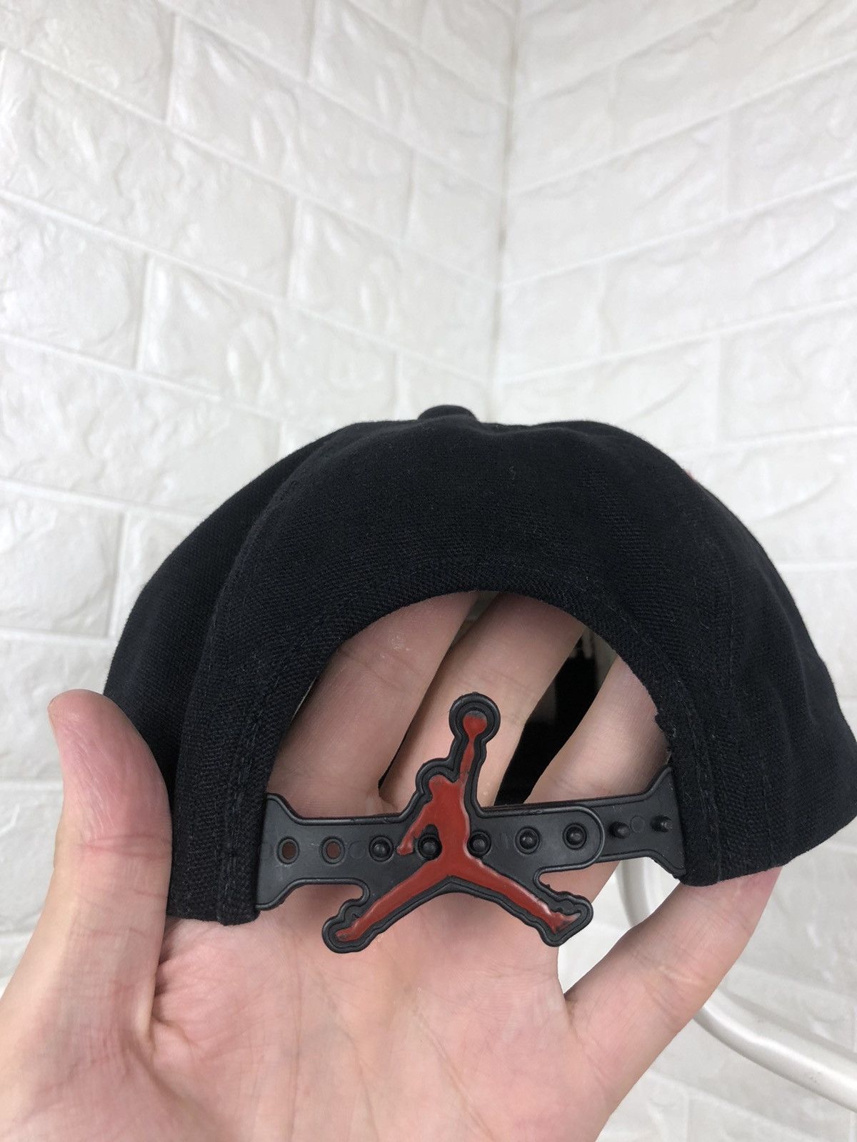 Jordan Brand × Nike × Vintage Vintage Air Jordan Legendary Jumpman Cap 90s Size ONE SIZE - 6 Thumbnail